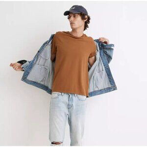 Madewell Men's Garment-Dyed Allday Crewneck Tee size S Item AA991 $35.00